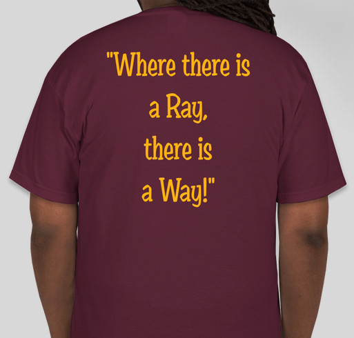 Team Ray Fundraiser - unisex shirt design - back