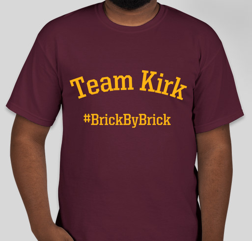 Team Kirk! Fundraiser - unisex shirt design - front