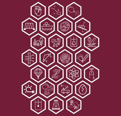 Virginia Science Olympiad Commemorative 2024 Div. A Shirts shirt design - zoomed