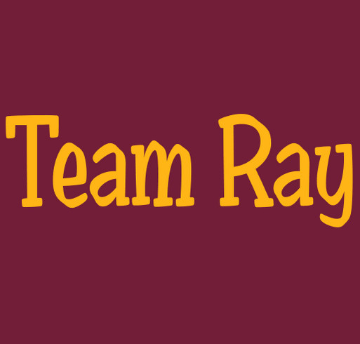 Team Ray shirt design - zoomed