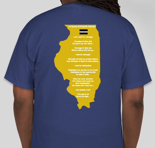 In Support of ISP Troopers Balder and Shanks Fundraiser - unisex shirt design - back