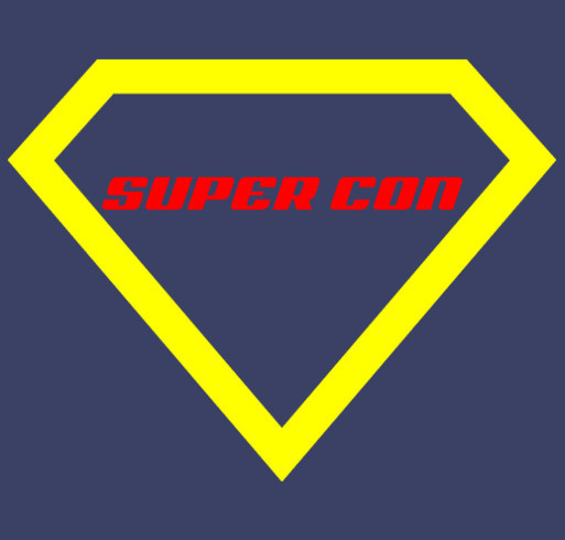 SuperCon shirt design - zoomed