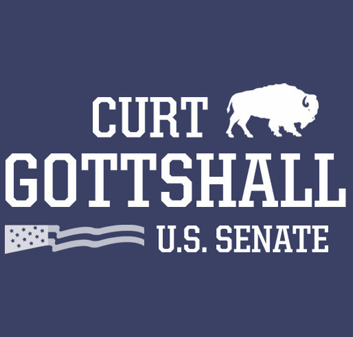 Curt Gottshall for US Senate shirt design - zoomed