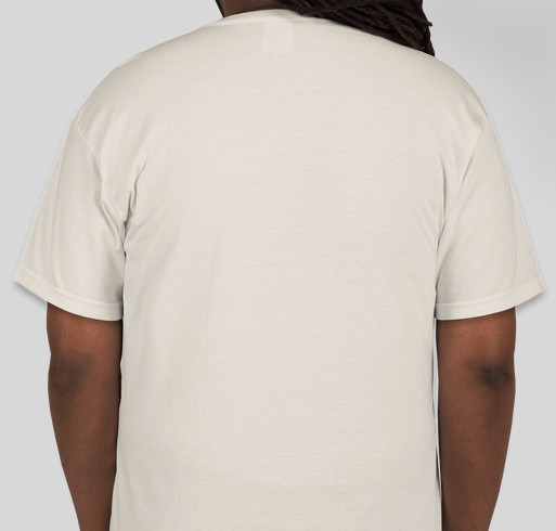 "Keep Showing Up" for Suicide Prevention Awareness & AFSP Fundraiser - unisex shirt design - back