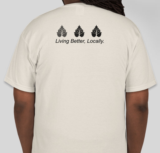Shirts for Sustainability Fundraiser - unisex shirt design - back