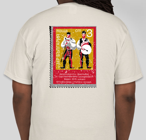 101 Kaba Gaidi NY Fundraiser Fundraiser - unisex shirt design - back