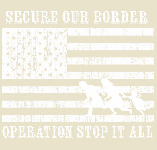 Operation Stop It All shirt design - zoomed