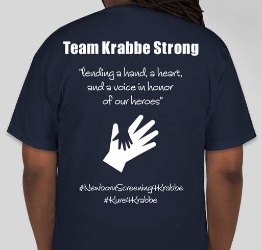 Team Krabbe Strong Fundraiser - unisex shirt design - back