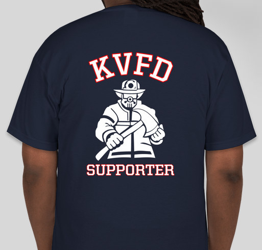 Kennard VFD T-shirt Fundraiser Fundraiser - unisex shirt design - back