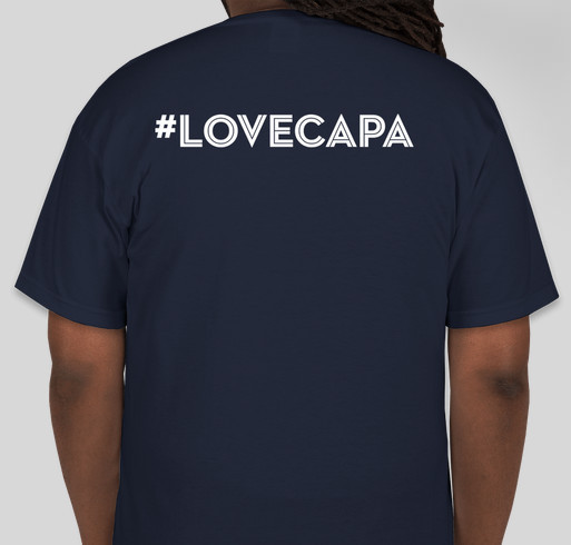 CAPA Foundation - Alumni #LoveCAPA Fundraiser - unisex shirt design - back