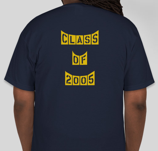 Nimitz 2005 Class Reunion Fundraiser - unisex shirt design - back