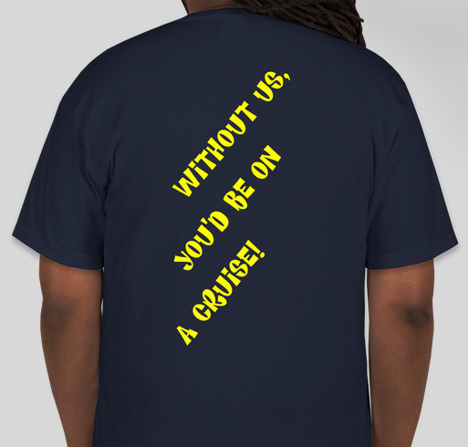 Topsiders Navy Shirts Fundraiser - unisex shirt design - back