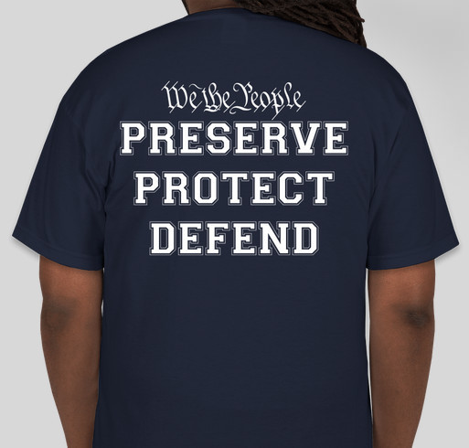 WE THE POEPLE Fundraiser - unisex shirt design - back