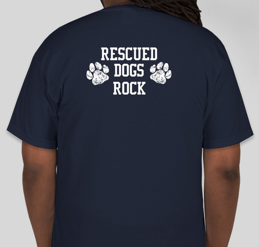 SOAR Dog Rescue Heartworm Positive Dogs Need Treatment Fundraiser - unisex shirt design - back