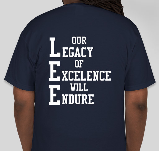 Lee High School Baseball Tshirt Fundraiser Fundraiser - unisex shirt design - back
