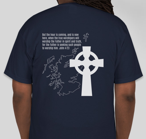 Scotland Mission's Trip 2015 T-Shirt Sale Fundraiser - unisex shirt design - back