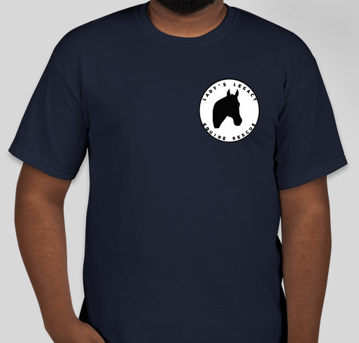 Lady's Legacy Equine Rescue, Inc. Sweatshirt booster Fundraiser - unisex shirt design - front