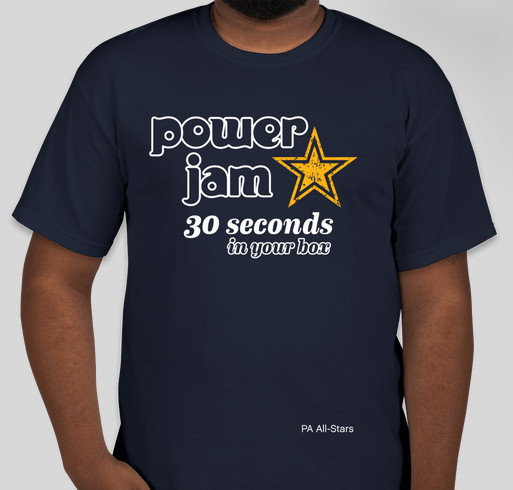 Pennsylvania All-Stars' Travel Fund Fundraiser - unisex shirt design - front
