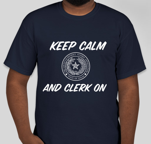 Clerk On Fundraiser - unisex shirt design - front