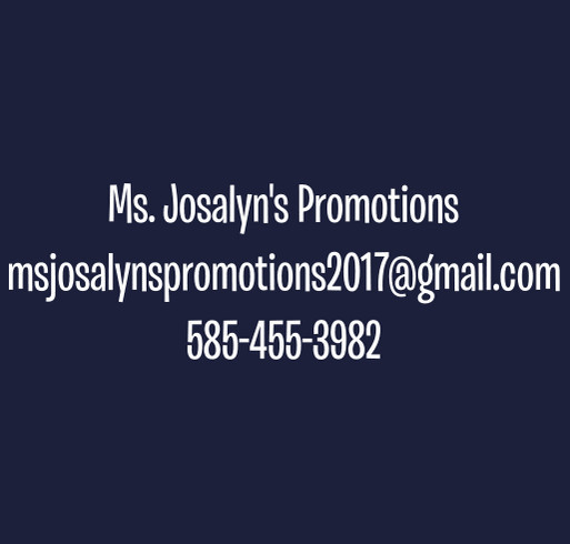 Rebuild & Rise: The MsJosalyn’s Promotions2017 Fund shirt design - zoomed