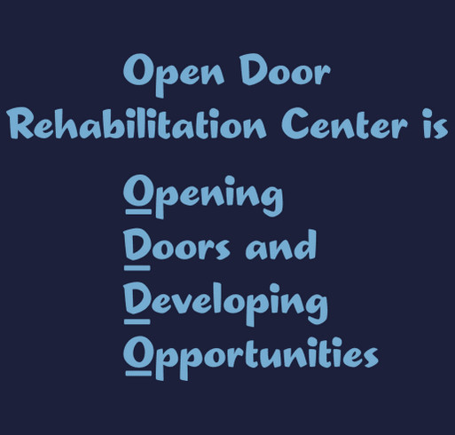 Open Door Rehabilitation Center ODDO T-Shirts shirt design - zoomed