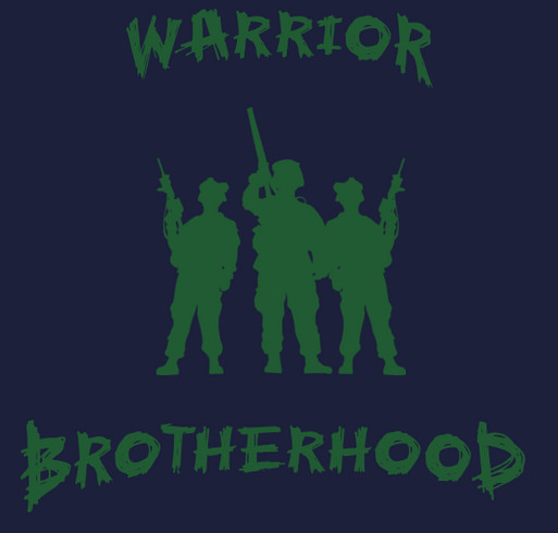 WARRIOR BROTHERHOOD MC shirt design - zoomed