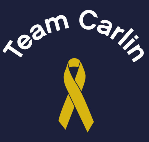 Team Carlin shirt design - zoomed