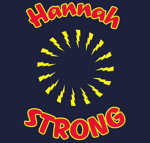Hannah STRONG shirt design - zoomed