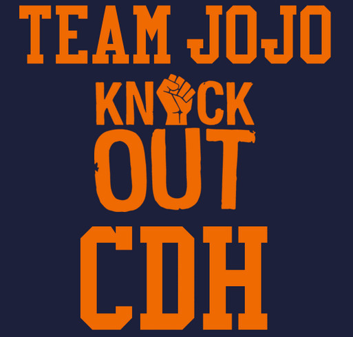Team JoJo Care Package Drive shirt design - zoomed