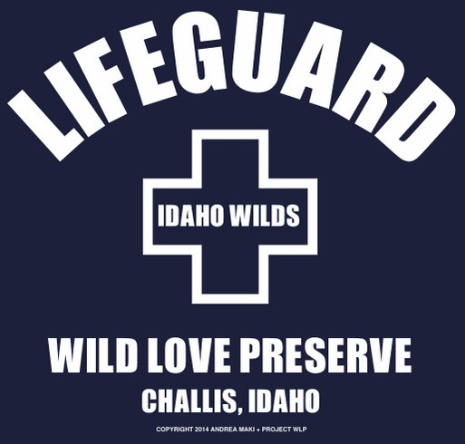 WLP Idaho Wilds Lifeguard T-Shirt shirt design - zoomed