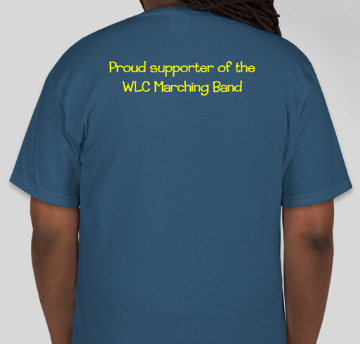 Walled Lake Central Marching Band Fundraiser - unisex shirt design - back
