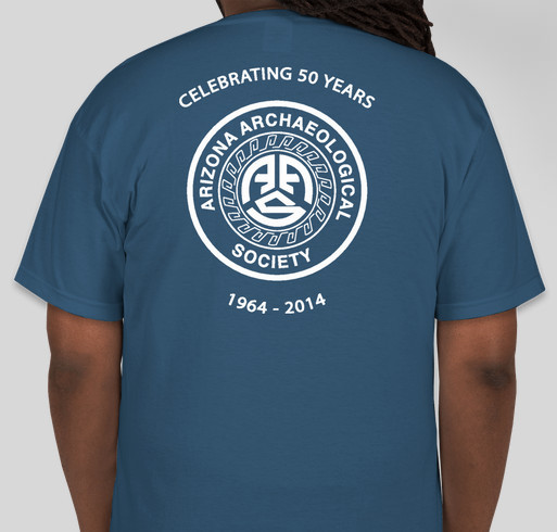 AAS 50th Anniversary Celebration Fundraiser - unisex shirt design - back