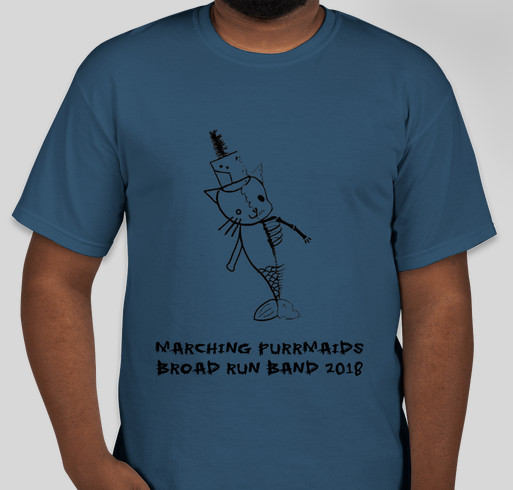 The Purrmaid survived the apocalypse... did you? Fundraiser - unisex shirt design - front