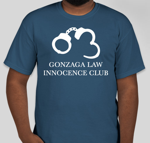 Gonzaga Law Innocence Club Merch Sale Fundraiser - unisex shirt design - front