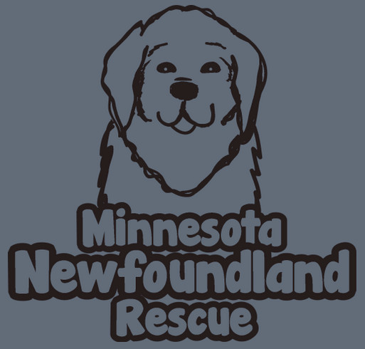 MN Newfoundland Rescue January Shirt Drive shirt design - zoomed