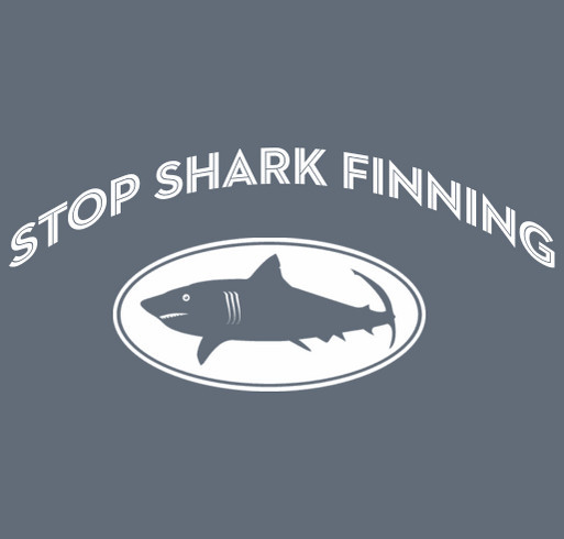 Save the Sharks shirt design - zoomed