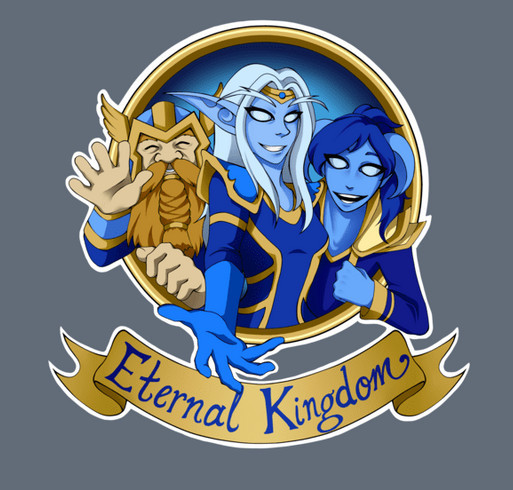 Eternal Kingdom's 24 Hour Stream-A-Thon, Toys for Tots Key Carries shirt design - zoomed