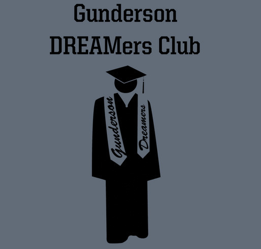 Gunderson DREAMers Fundraiser shirt design - zoomed