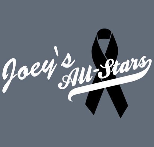 Joey's All Stars shirt design - zoomed