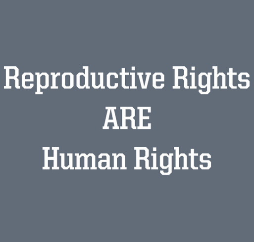 Reproductive Rights Campaign shirt design - zoomed