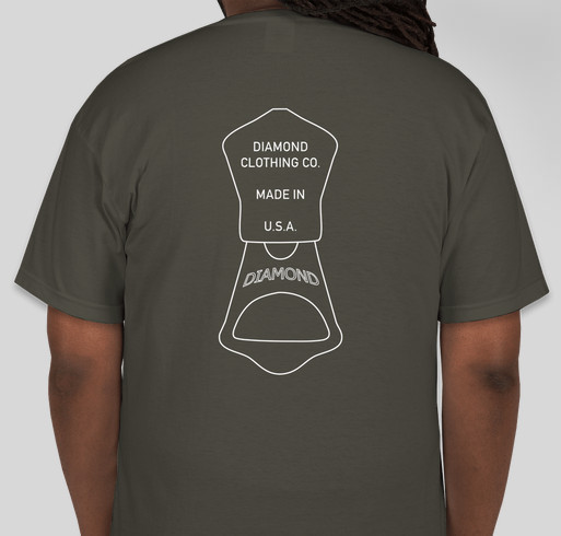 Diamond Clothing Co., Supply Requisition Fundraiser - unisex shirt design - back