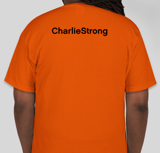 Prayers for Charlie Fundraiser - unisex shirt design - back
