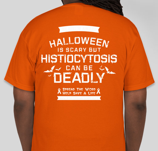 Boo Histio! Fundraiser - unisex shirt design - back