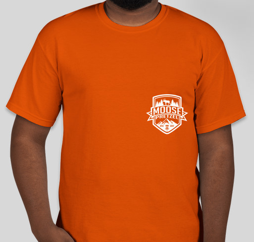 Moose Pretzel T-shirts Fundraiser - unisex shirt design - front