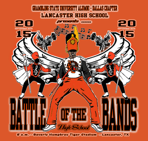 Battle of Bands-TShirt-2015-002 shirt design - zoomed