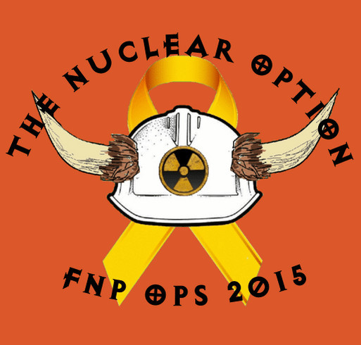 The Nuclear Option shirt design - zoomed