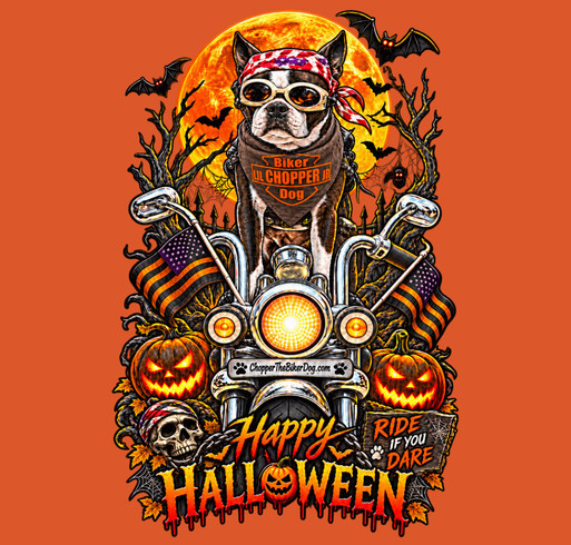 Helping to get Little Chopper Jr on the road to share his Chopper Love shirt design - zoomed