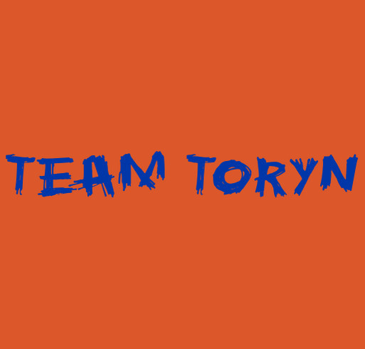 Team Toryn shirt design - zoomed