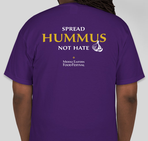 Holy T FoodFest Fundraiser - unisex shirt design - back