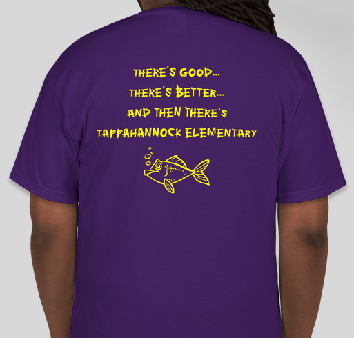Tappahannock Elementary School Spirit Wear Fundraiser - unisex shirt design - back